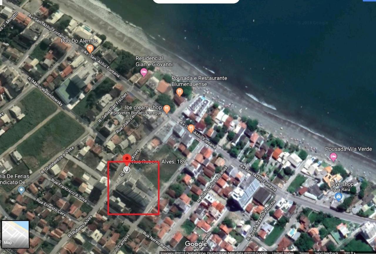 150M Da Praia Pereque, 3 Quartos, Amplo E Aconchegante Porto Belo Exteriér fotografie